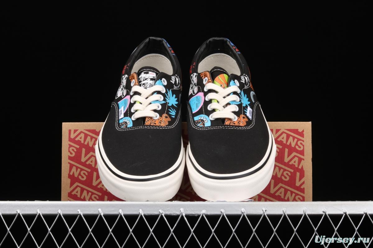 Vans Era Handcrafted Shoes For Cool Feet Anaheim handmade graffiti pictorial VN-0OZDGEX