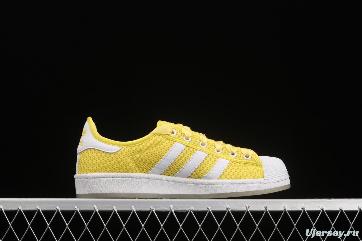 Adidas Originals Superstar S82581 shell head woven breathable leisure board shoes