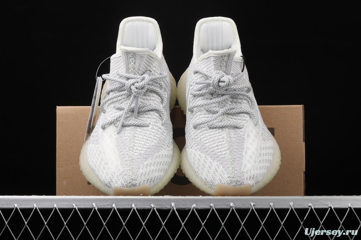 Adidas Yeezy Boost 350 V2 Tailgate FX4348 Darth Coconut 350 second generation hollowed-out Asian grey angel color BASF popcorn