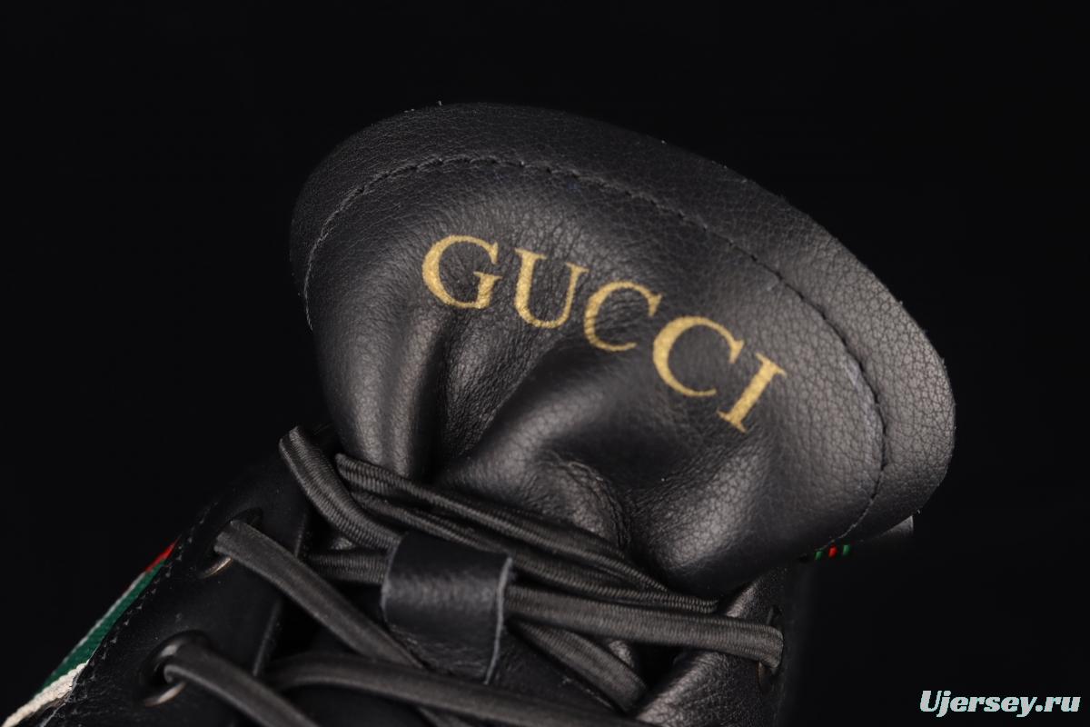 Gucci Screener GG High-Top Sneaker double G embossed leisure shoes series leisure board shoes 02JPO60166