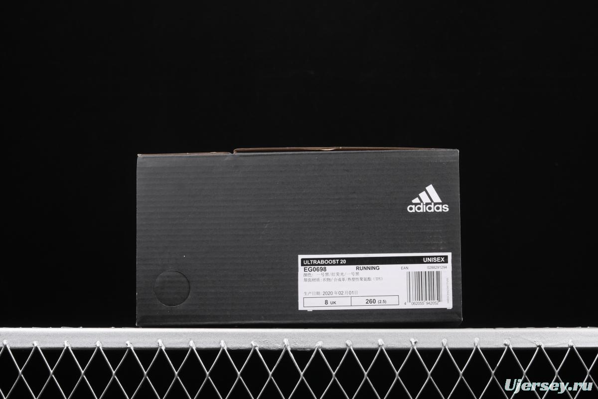 Adidas Ultra Boost 20 Consortium EG0698 North America limits 2019 new sports casual running shoes Adidasidas Ultra Boost 20 Consortium EG0698 North America limit