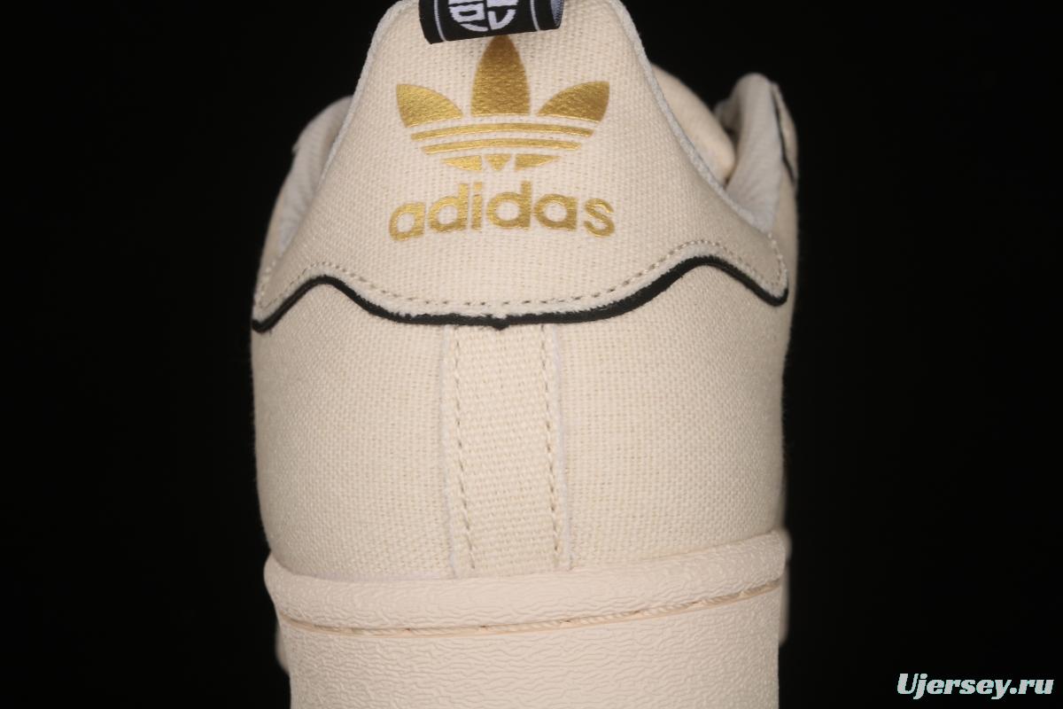 Adidas Superstar GX7916 shell head canvas leisure sports board shoes