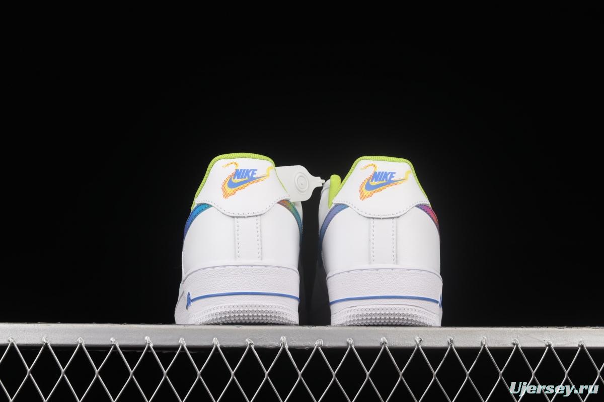 NIKE Air Force 11607 Low 3D colorful hook low-top casual board shoes DQ7767-100