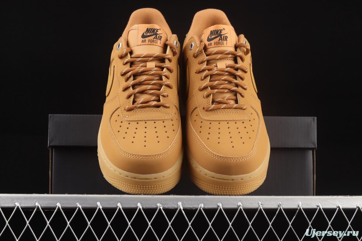 NIKE Air Force 1x 07 WB AF1 wheat low upper shoes CJ9179-200