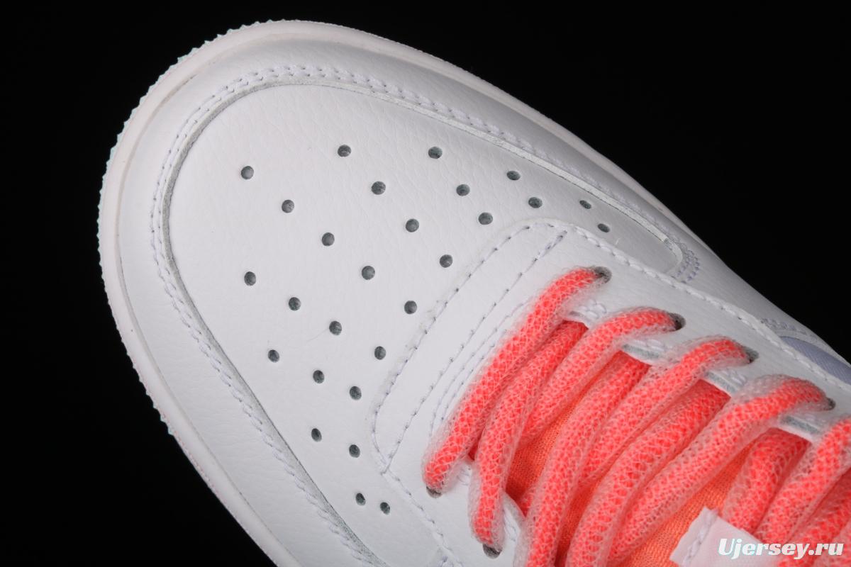 NIKE Air Force 11607 LV8 GS White/Black-Flash South Coast new color low-top casual board shoes DD7709-100