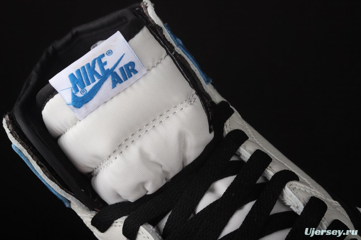 Travis Scott x Air Jordan 1 High OG Lightning inverted head layer original Standard DH3227-105
