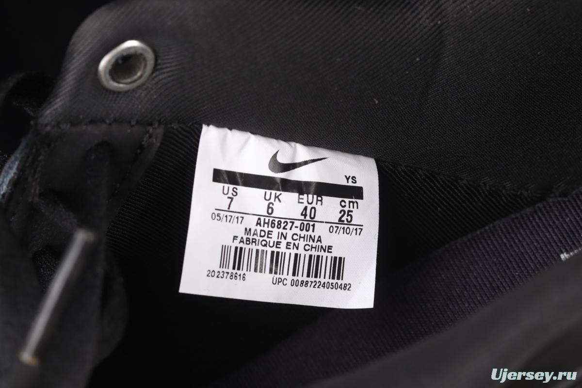NIKE Air Force 1' 07 Low SE Prm lacquered leather black and white 3M reflective low-top casual board shoes AH6827-001