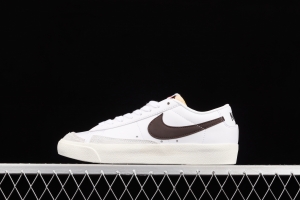 NIKE Blazer Low'77 Vintage Trail Blazers Leather Leather low-top Leisure Board shoes DA6364-100