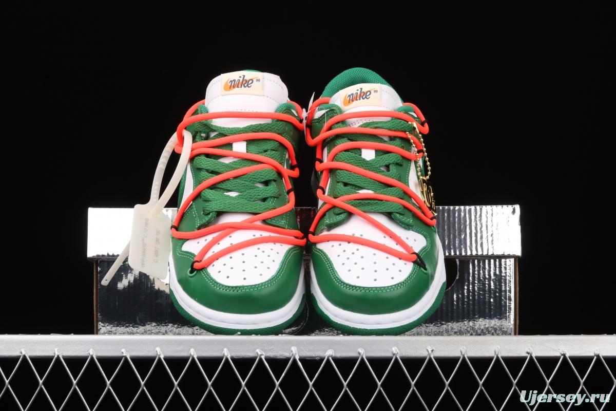 OFF-White x Futura x DUNK OW joint name board shoes CT0856-100