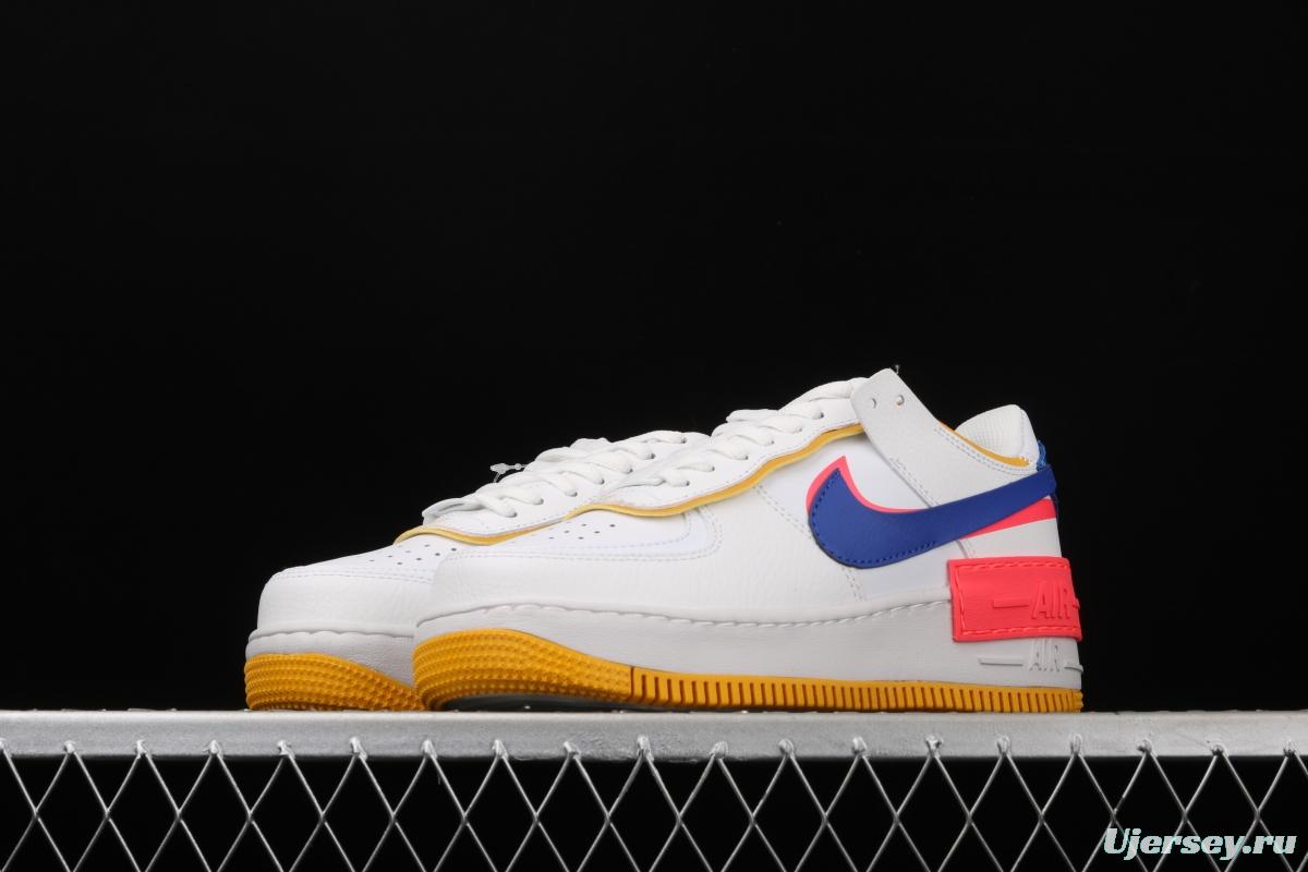 NIKE Air Force 1 ShAdidasow light weight heightened low-top 100-top board shoes CI0919-105