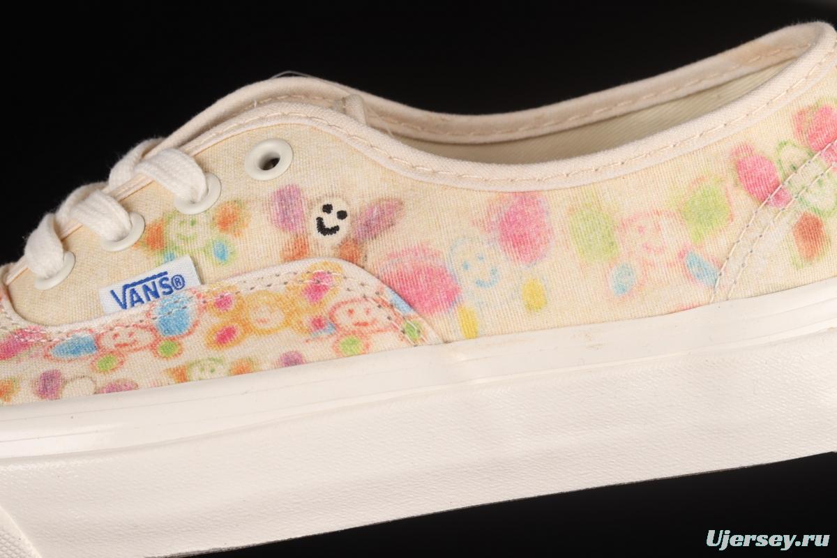 Sandy Liang x Vans Authentic 44 DX joint style young women's style fashion leisure board shoes VN000QERBLF