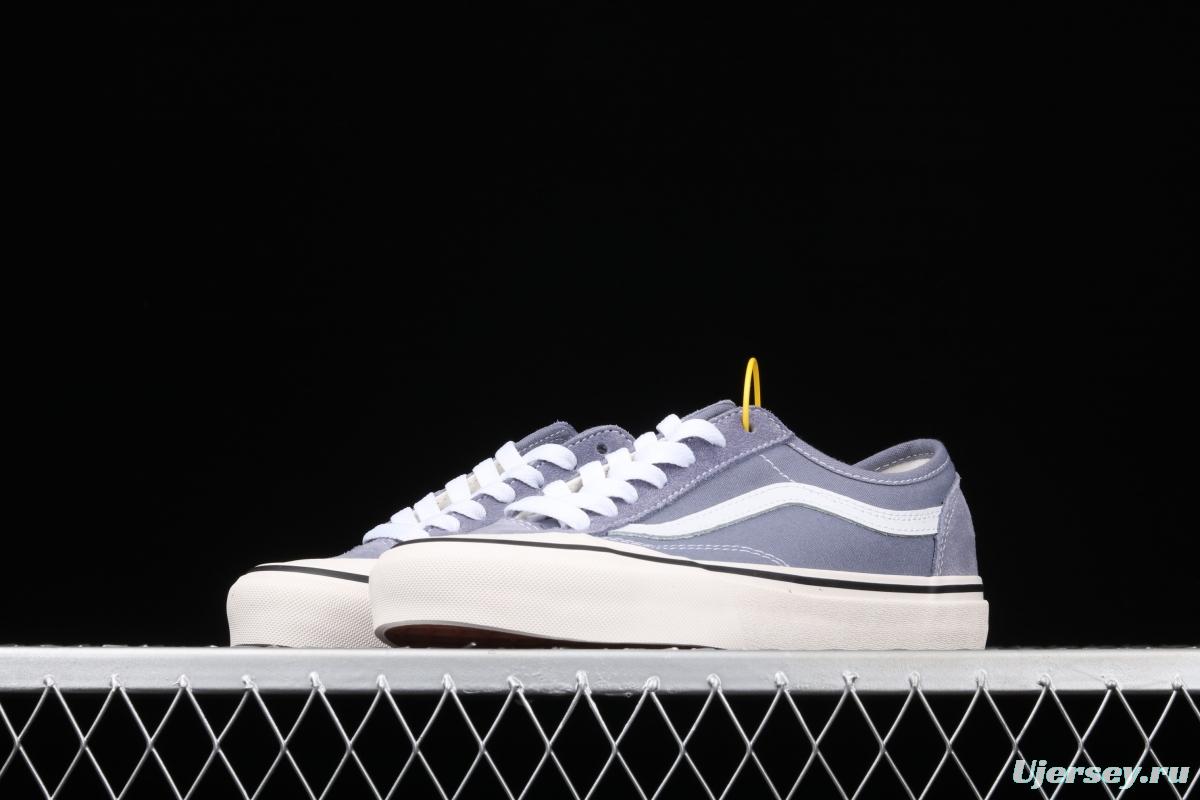 Vans Style 36 Decon SF Vance blue-gray half-moon Baotou vulcanized canvas shoes VN0A3MVLK0B