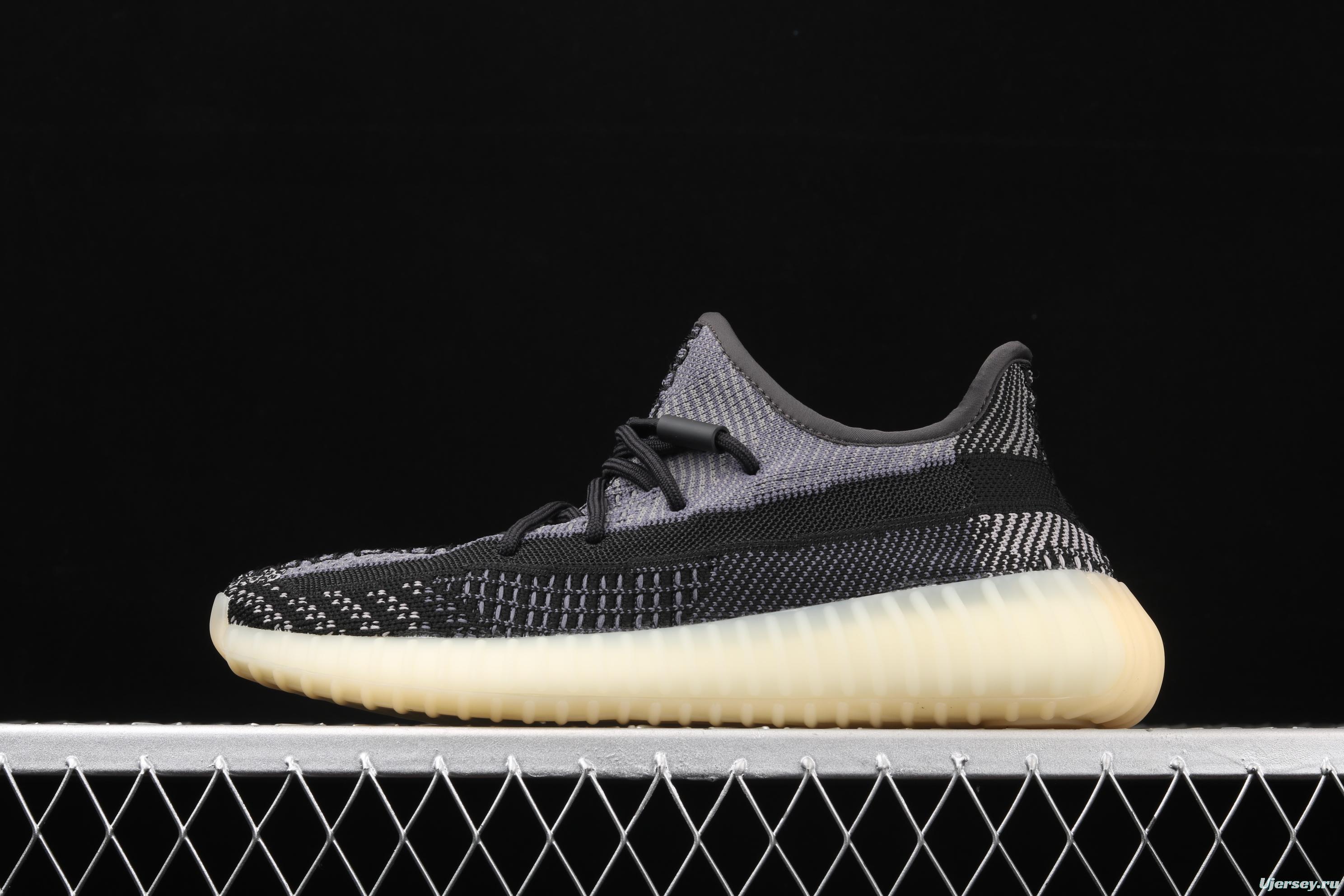 Adidas Yeezy 350 Boost V2 ASRIRL FZ5000 Darth Coconut 350 second Generation Oreo Color matching