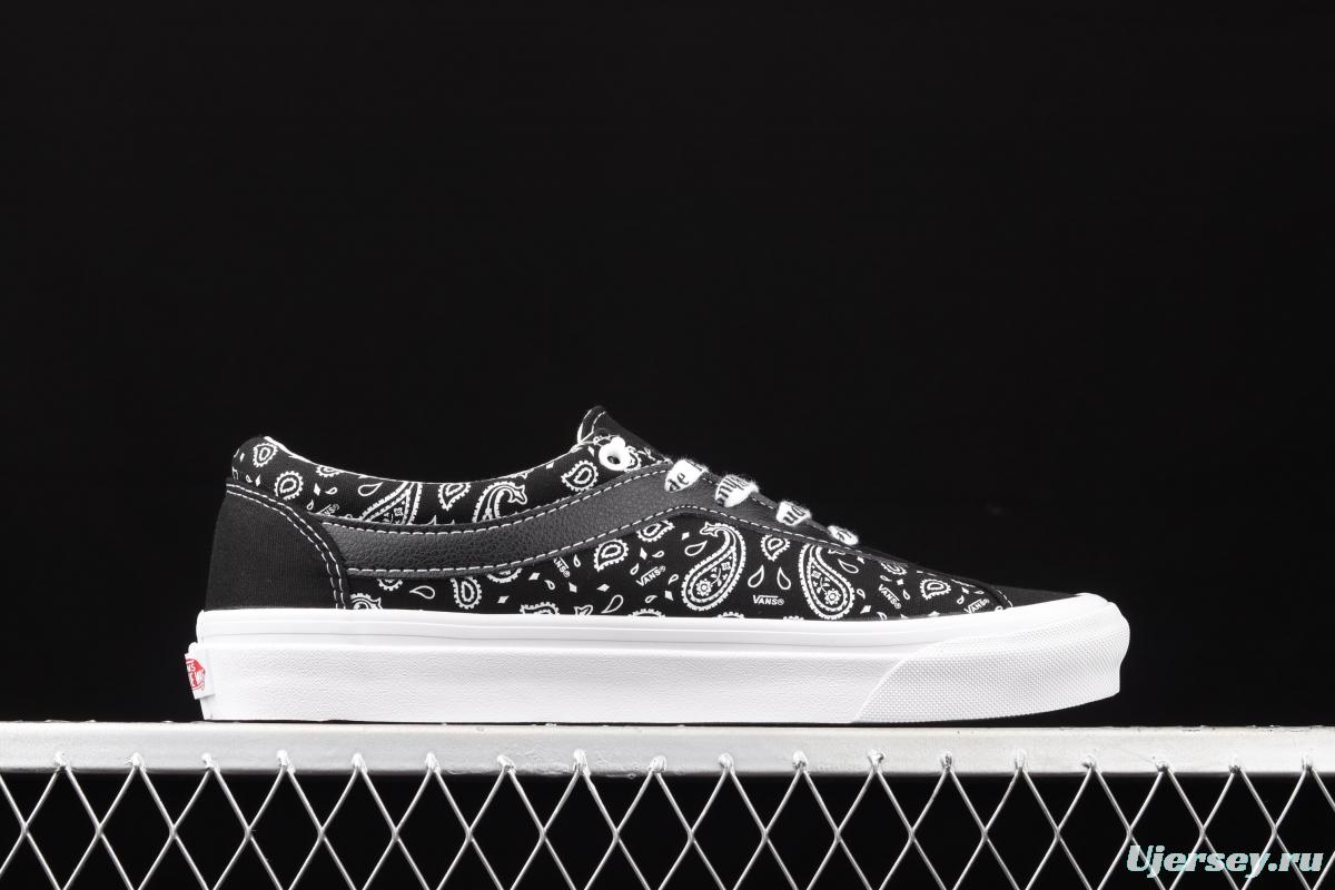 Vans Bold Ni cashew flower printed pattern low-top skateboard shoes VN0A3WLP038