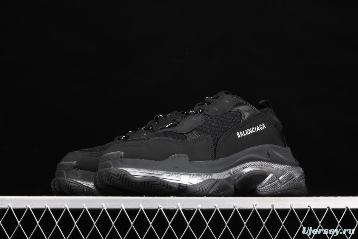 Balenciaga Triple S 3.0 full-combination nitrogen crystal outsole W2FB21001 for retro casual running shoes