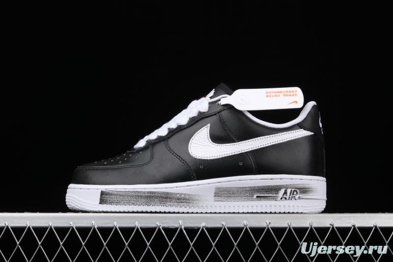 Peaceminusone x Nike Air Force 1y07 / joint style graffiti casual board shoes AQ3692-001