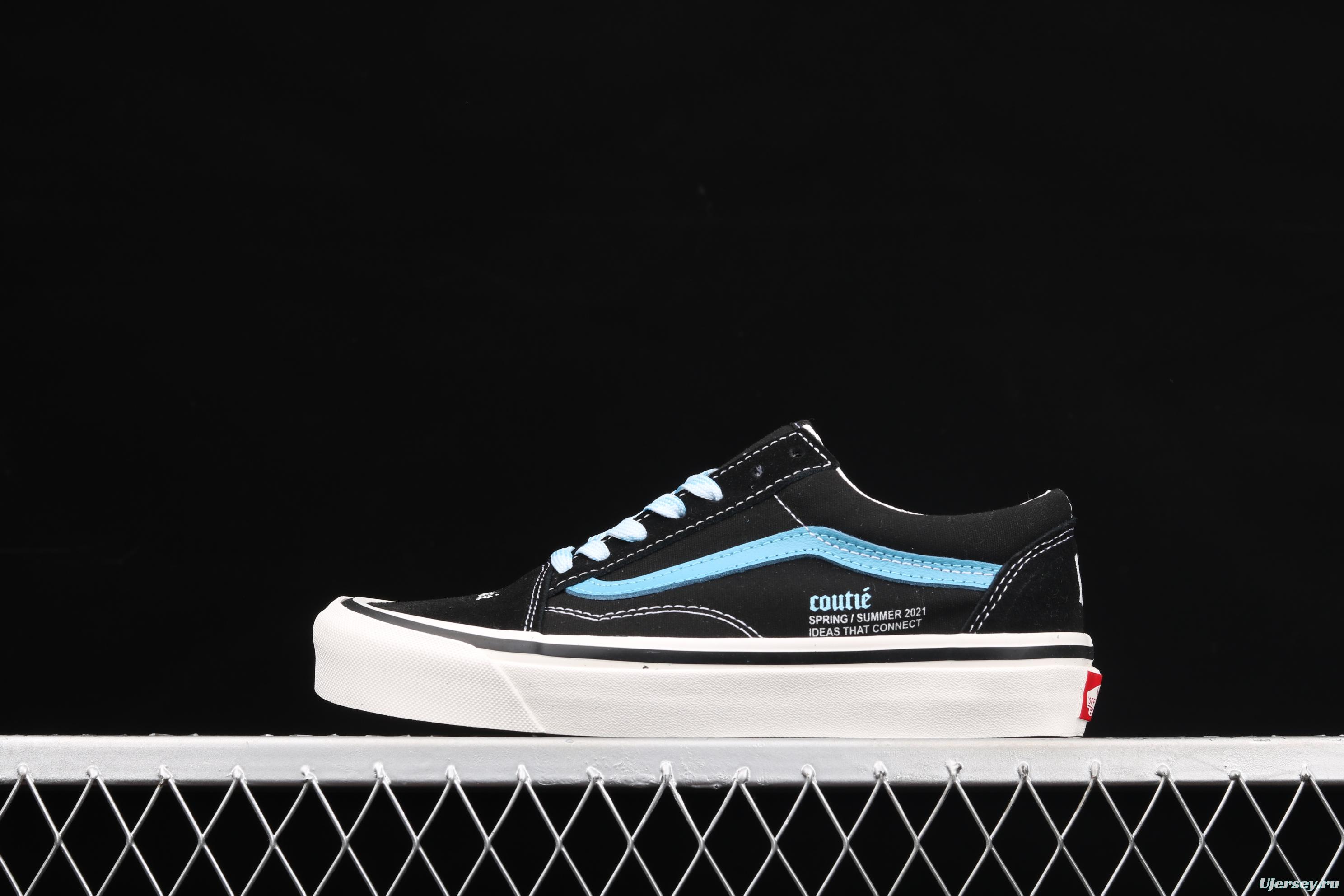 Vans couti é Old Skool 36 DX Old C Logo # 4 2021 blockbuster customized VN0A4BV76FX