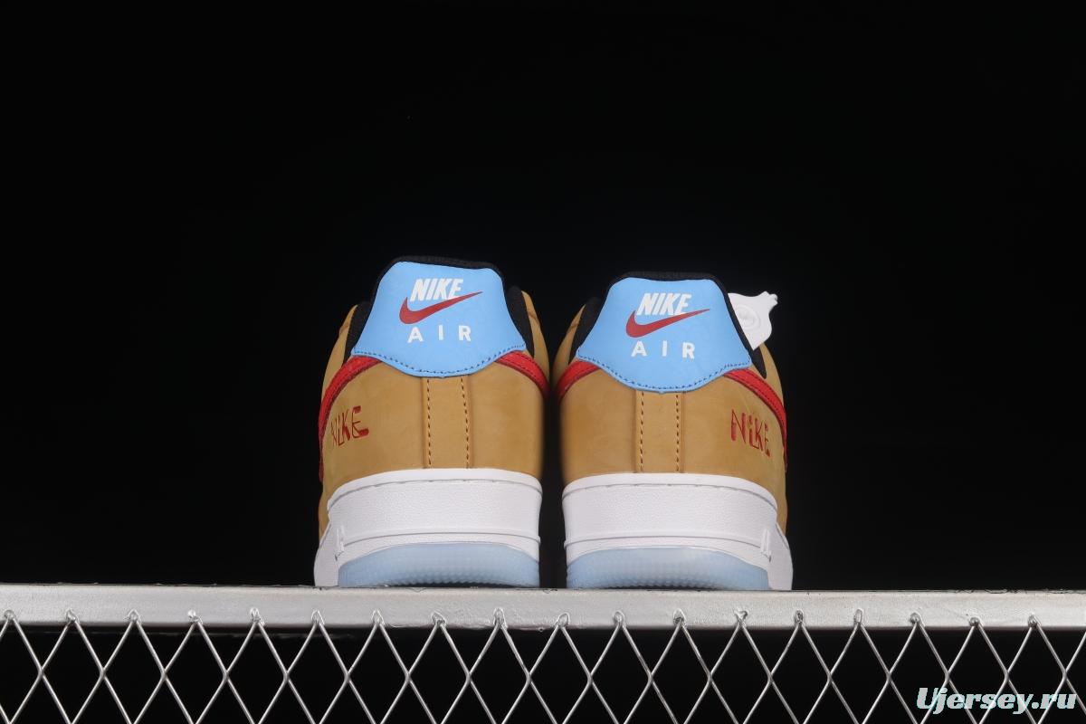 NIKE Air Force 1'07 Low Satellite low-top casual sneakers DQ7628-200