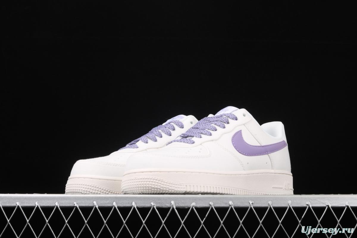 NIKE Air Force 1x07 canvas star low top casual board shoes 315122-600