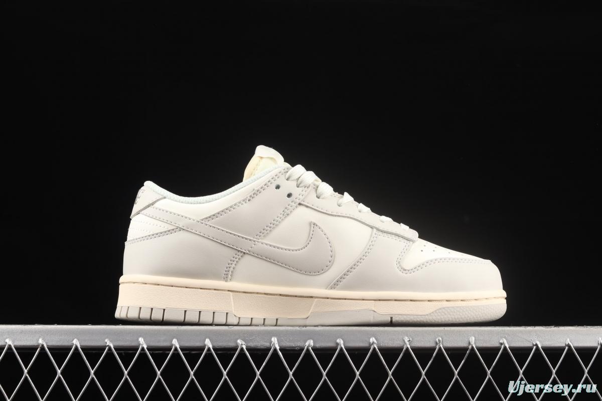 NIKE DUNK Low bone white color SB buckle rebound fashion leisure board shoes DD1503-107