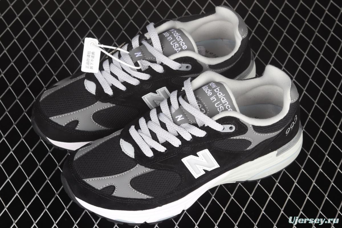 New Balance NB MAdidase In USA M993 series American blood classic retro leisure sports daddy running shoes MR993BK