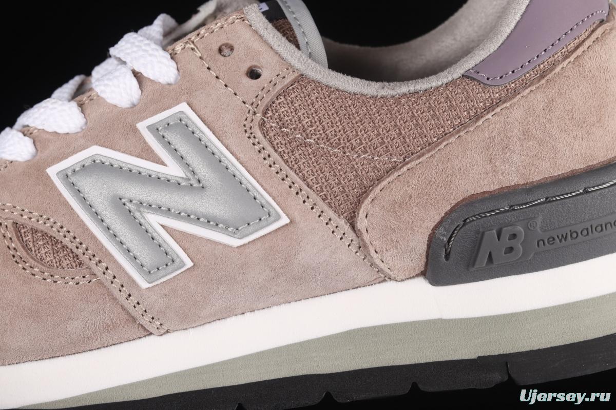 Kxth x New Balance New Bailun 990 Series Joint style retro Leisure running shoes M990KT1