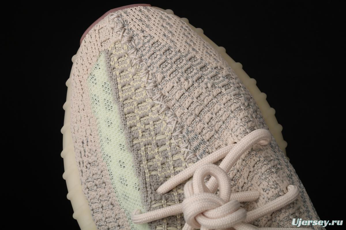 Adidas Yeezy Boost 350 V2 FW5318 Darth Coconut 350 second generation hollowed-out swan white sky star color BASF popcorn
