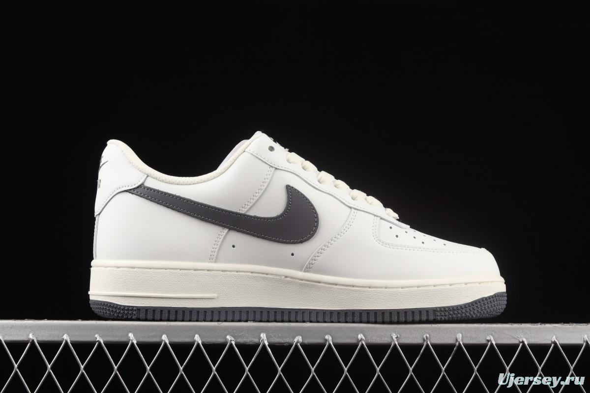 NIKE Air Force 11607 Low Milk Curry Ash low-top casual board shoes DA0099-109,