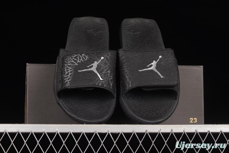 Air Jordan Hydro 7 V2 Flying Man Velcro Slippers BQ6290-003