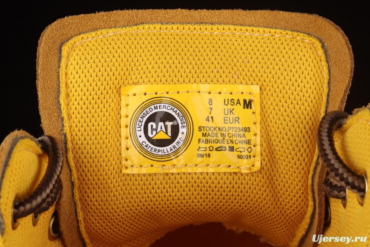 CAT official website new British retro low-top tooling shoes B4C wheat yellow