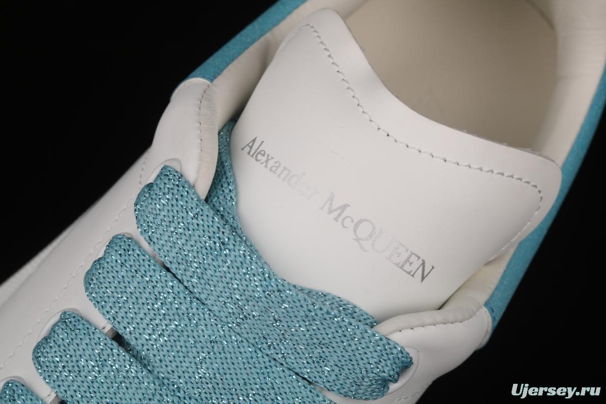 Alexander McQueen Fine Glitter Blue tail