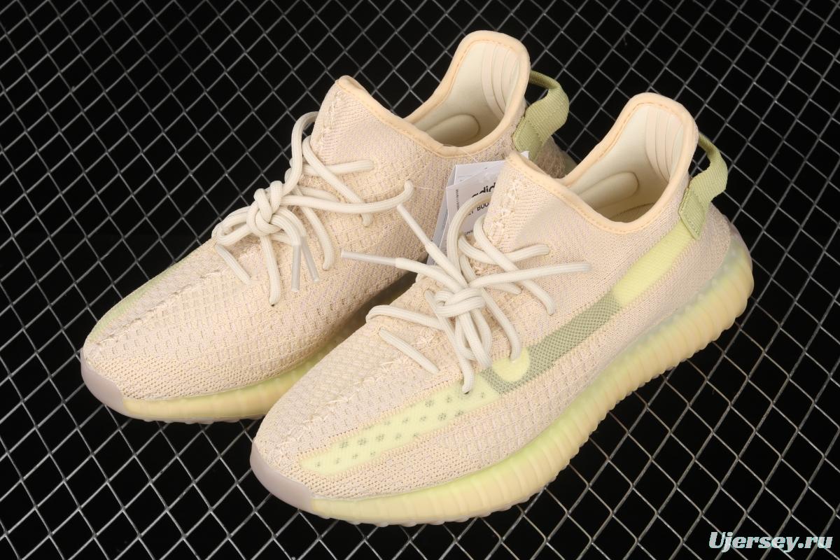 Adidas Yeezy Boost 350 V2 Flax FX9028 Darth Coconut 350 second Generation Coconut New Asia Limited