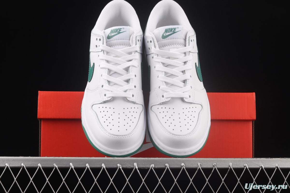 NIKE SB DUNK Low White and Green Celtic SB Slam Dunk Series low-side leisure sports skateboard shoes DD1503-112