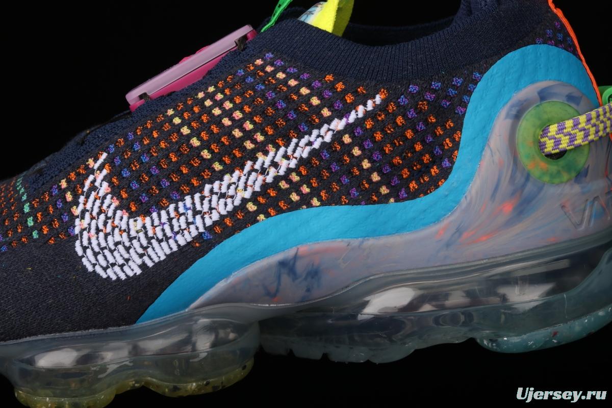 NIKE Air Vapormax 2020 Flyknit fly-woven fast tie full-palm air cushion jogging shoes CJ6740-400