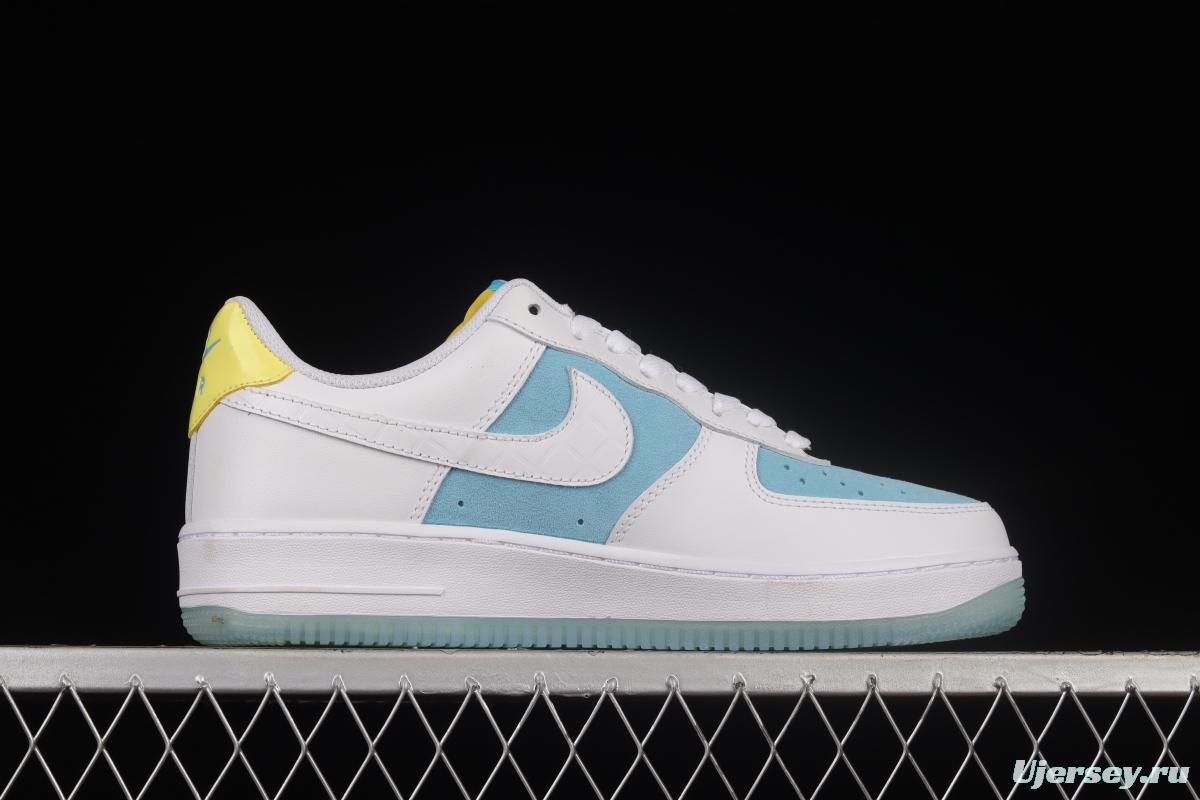 NIKE Air Force 1'07 Low Diamond Joint Low-Top Casual Sneakers AA7687-400