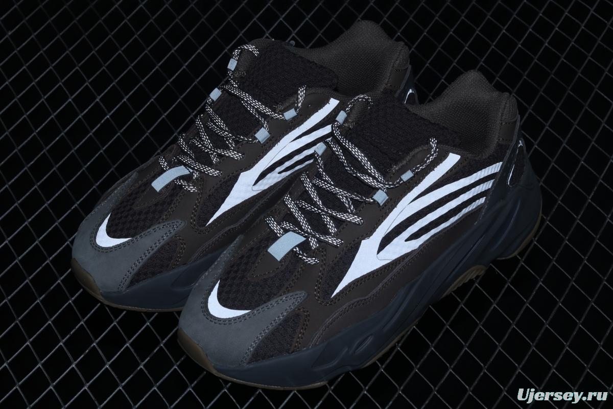 Adidas Yeezy Boost 700Inertia EG6860 Kanye coconut 700gray brown running shoes 3M reflective BASF popcorn
