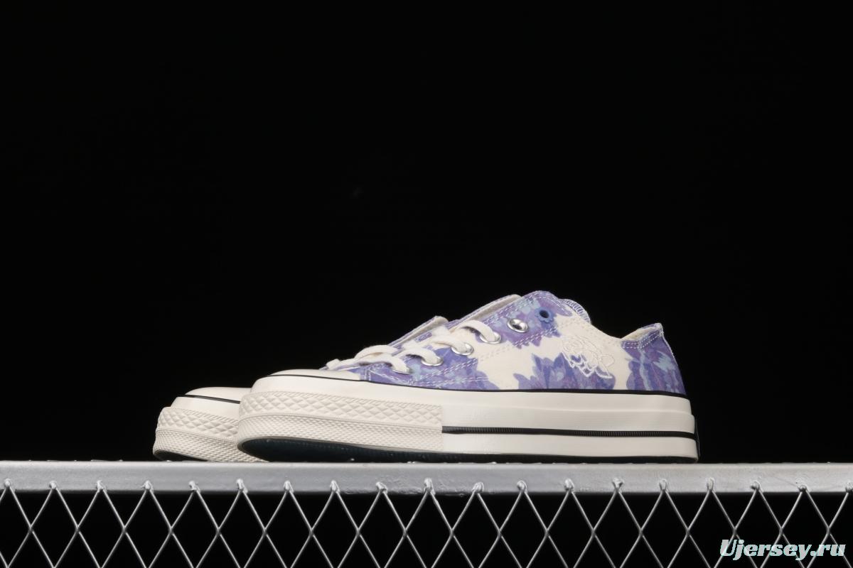 Converse 70s 2021 Flower Series Leisure Board shoes 570581C