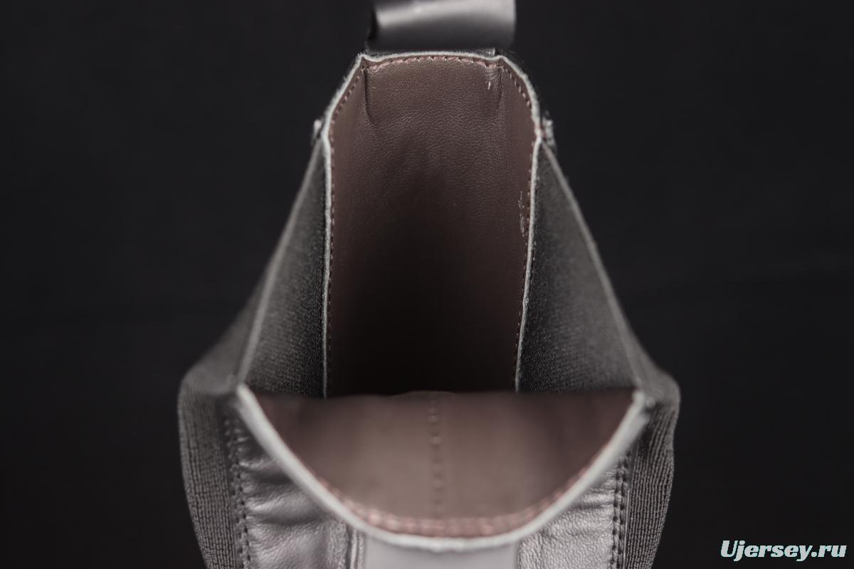 Bottega Veneta high-top casual leather boots