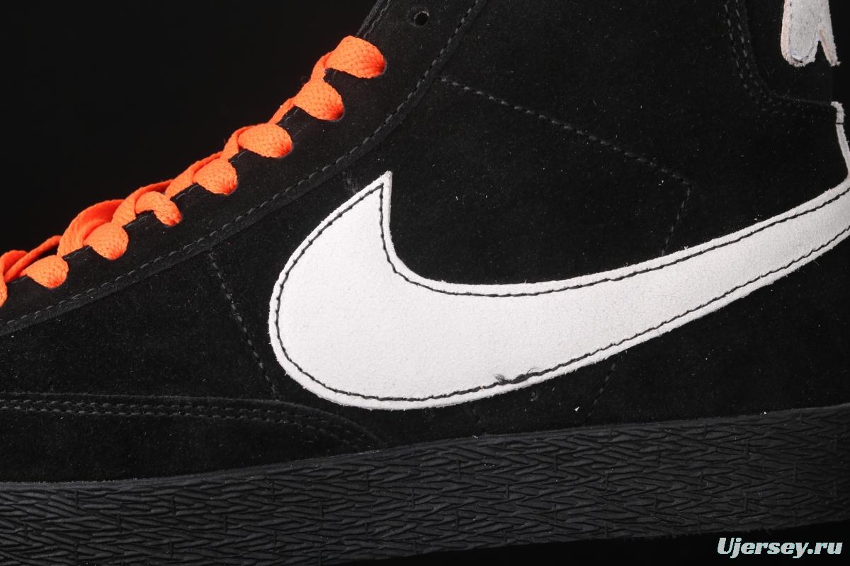 NIKE Blazer Mid Retro Trail Blazers high-top casual board shoes AT9978-001
