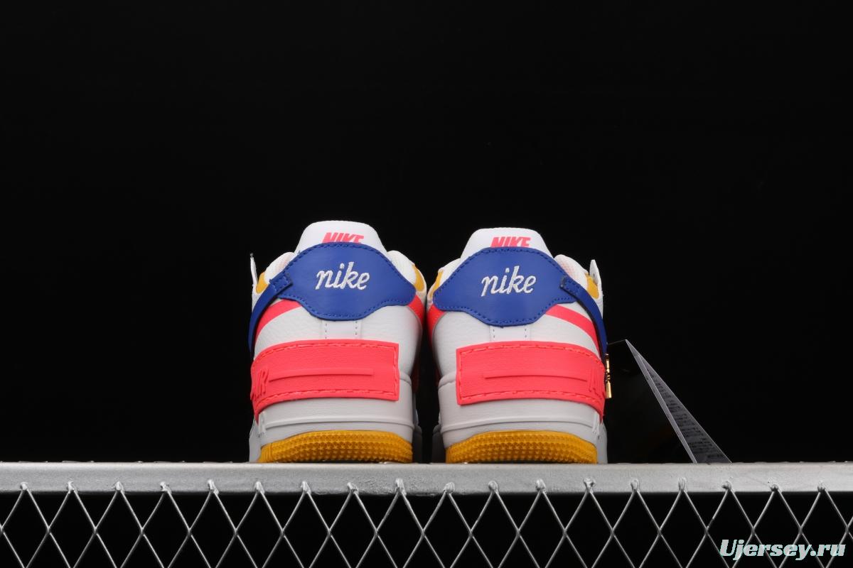 NIKE Air Force 1 ShAdidasow light weight heightened low-top 100-top board shoes CI0919-105