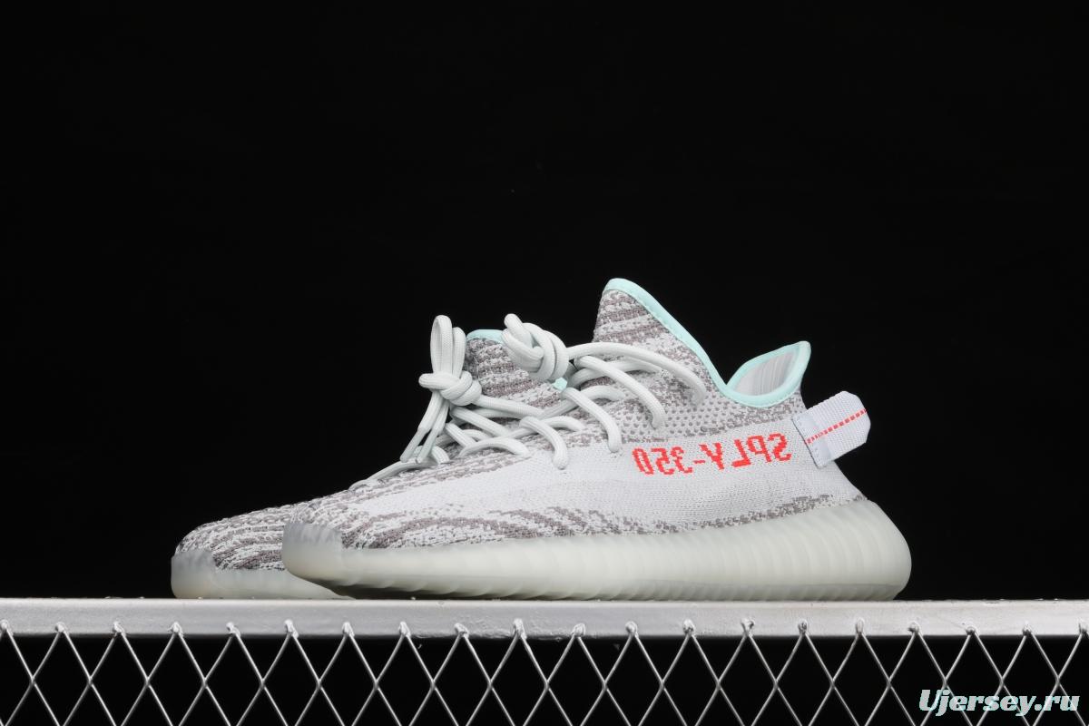 Adidas Yeezy 350V2 Real Boost Basf B37571 Darth Coconut 350 second generation combustible ice blue zebra BASF popcorn