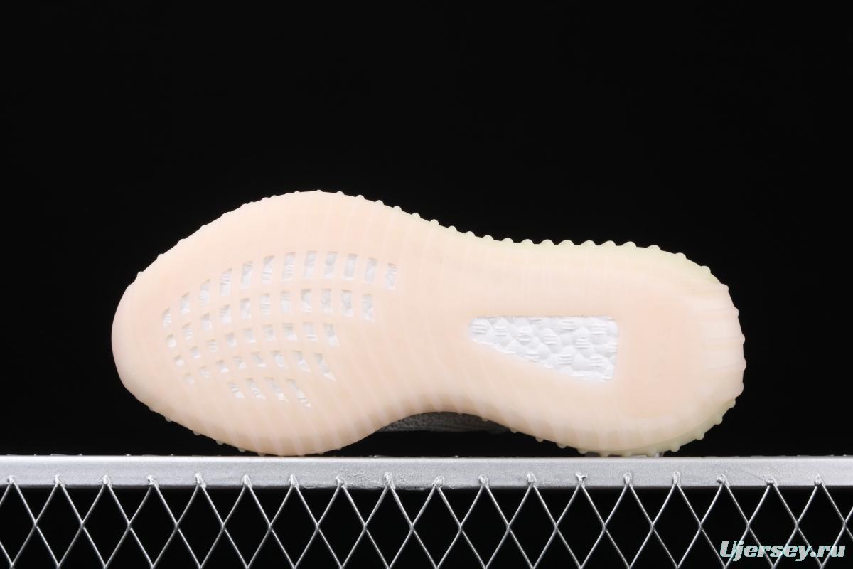 Adidas Yeezy 350 Boost V2 FV3254 Darth Coconut 350 second generation beard white hollowed-out star color