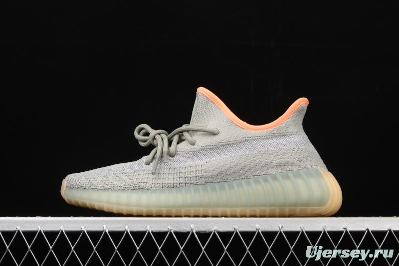 Adidas Yeezy Boost 350 V2 Desert Sage FX9035 Darth Coconut 350 second generation hollowed-out galactic sage color BASF Boost original