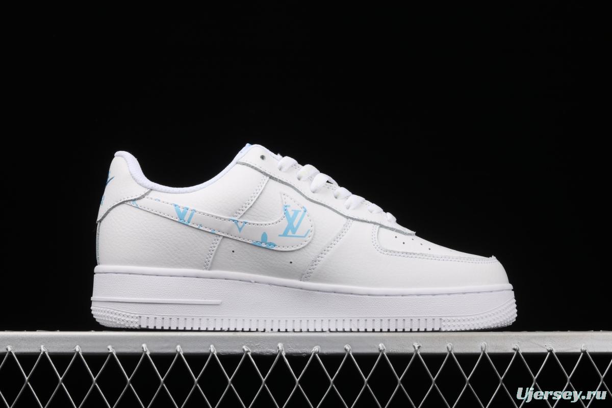 NIKE Air Force 1: 07 Low co-branded low-top casual board shoes AH0287-215