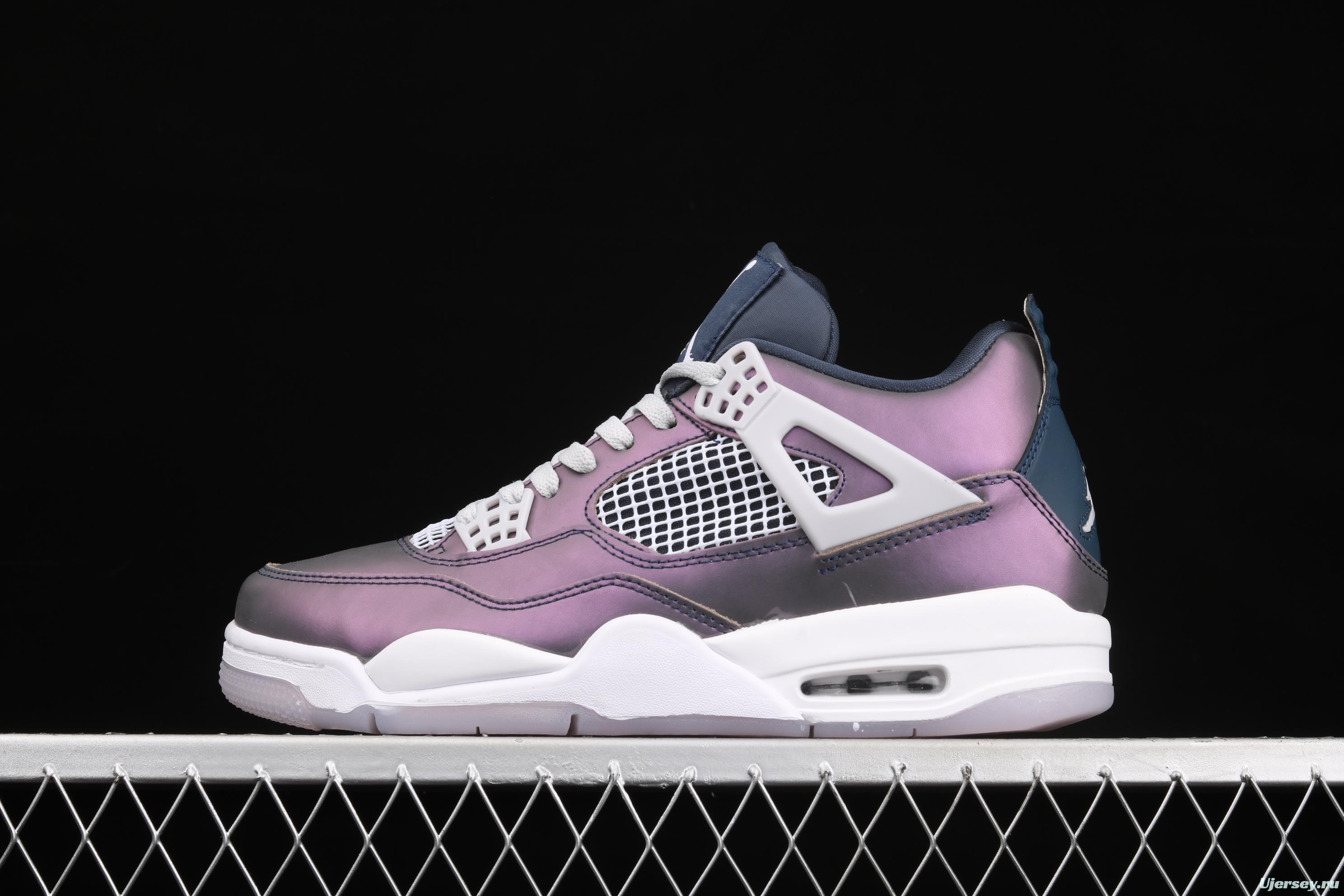 Air Jordan 4 RETRO Monsoon Blue chameleon BQ9043-400