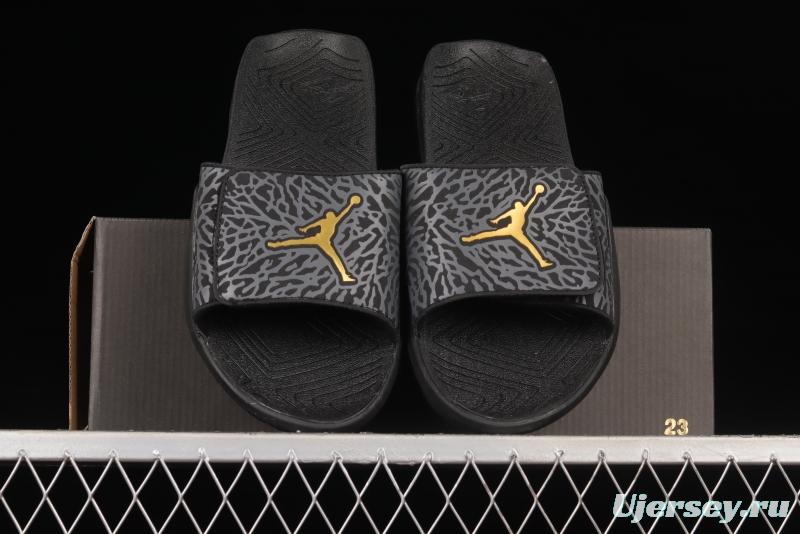 Air Jordan Hydro 7 V2 Flying Man Velcro Slippers BQ6290-007