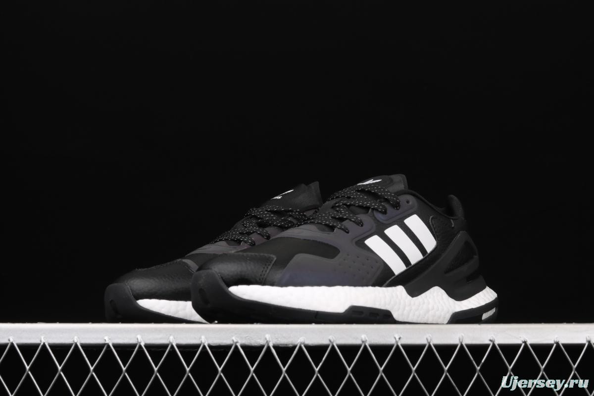 Adidas Day Jogger 2020 Boost FW4052 New Night Walker second Generation Leather 3M reflective Popcorn vintage running shoes