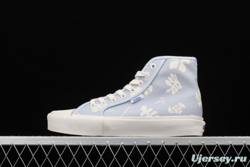 Vans Vault OG Style 24 Lx White Flower retro Joint style Zhongbang Leisure Board shoes VN0A5HUT4O6