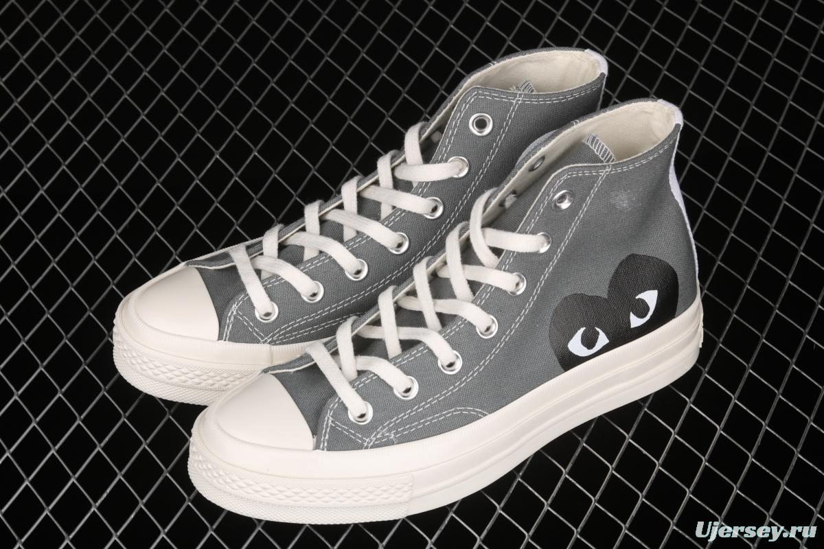 Converse x Cdg Comme des Gar ç ons Play 2021ss Love Co-named High-top Board shoes 171847C