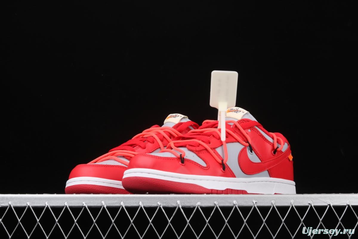 OFF-White x Futura x DUNK OW joint name board shoes CT0856-600